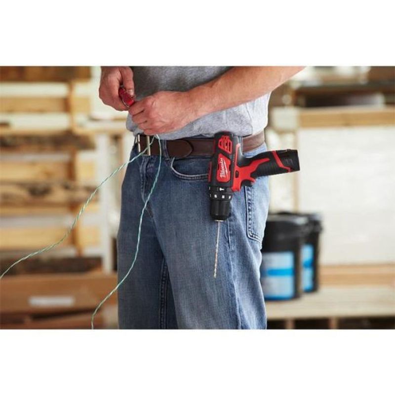 Milwaukee M12 BPD-202C Slagborrmaskin 12V (2x2,0ah)