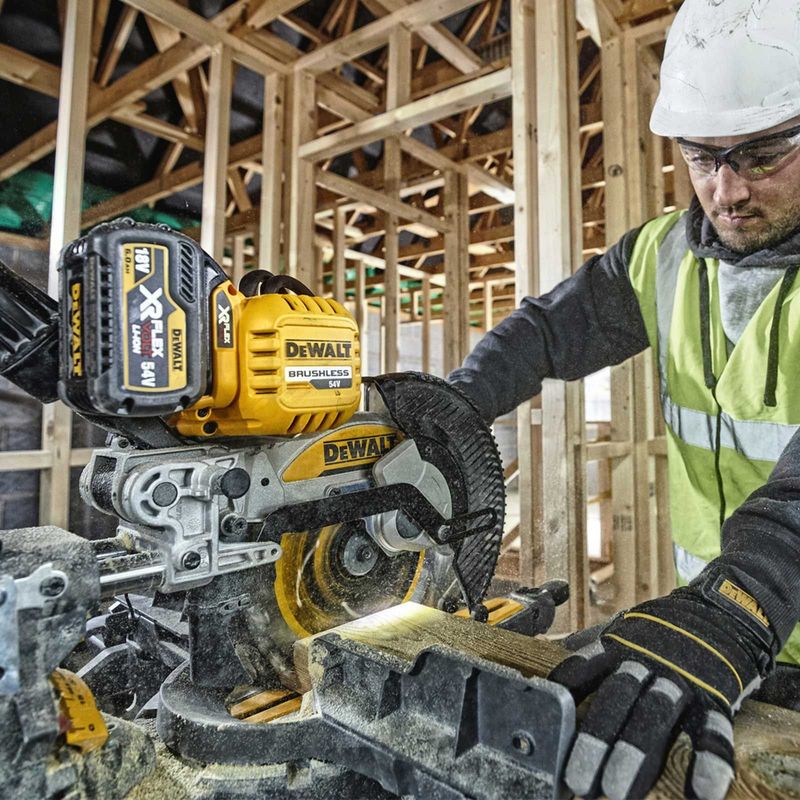 DeWalt DCS727N Kap-/Gersåg 54V 250mm (Utan batterier)