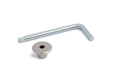 Habo Toppmutter 1517 M6 Mäss Förn SB