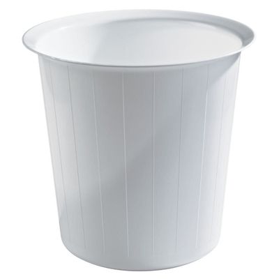 Nordiska Plast Papperskorg 22L Vit 2220 NPL