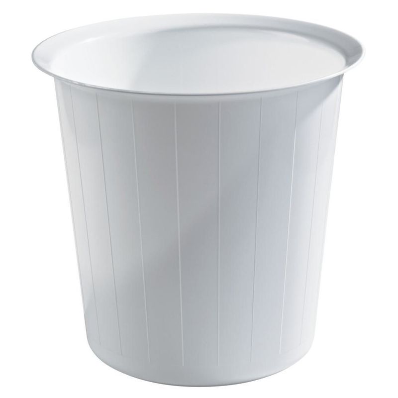 Nordiska Plast Papperskorg 22L Vit 2220 NPL