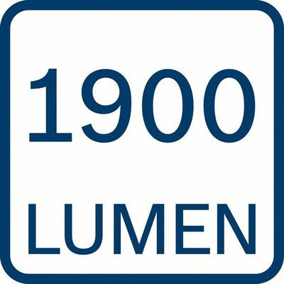 Bosch GLI 18V-1900 Strålkastare 18V (1900 lumen)