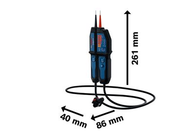 Bosch GVT 1000-15 Spänningsprovare IP65 LED