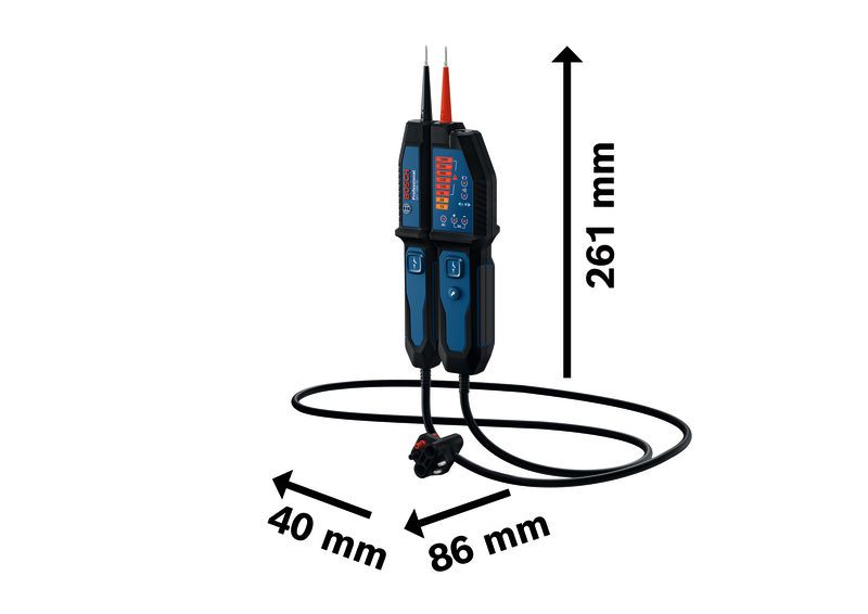 Bosch GVT 1000-15 Spänningsprovare IP65 LED