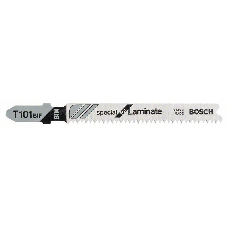 Bosch T101BIF Sticksågsblad för Laminat/Plastlaminat/Multiplex 5-P