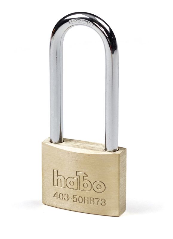 Habo Hänglås 403-50HB73 Mässing SB