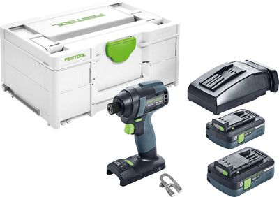 Festool TID 18 HPC 4,0 I-Plus Slagskruvdragare 18V (2x4,0ah HPC)