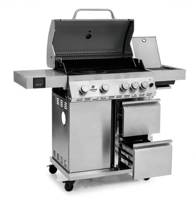 Landmann Cool Steel MaxX 4.1 Gasolgrill Rostfritt