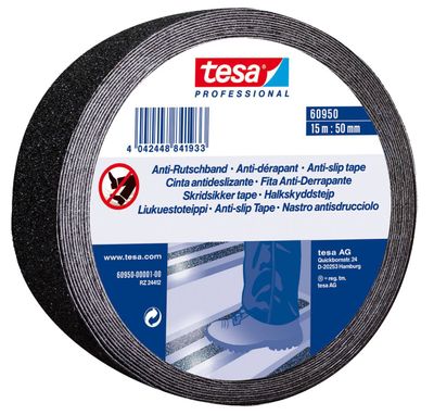 Tesa Halkskyddstejp 50mmx15m Svart