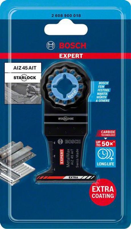 Bosch Expert MetalMax AIZ 45 AIT blad för multiverktyg 45 mm