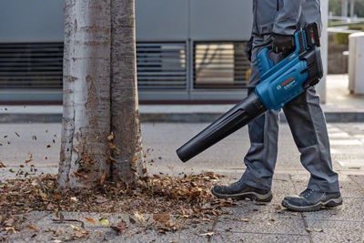 Bosch GBL 18V-750 Batteridriven Lövblås 18V BITURBO (utan batterier)