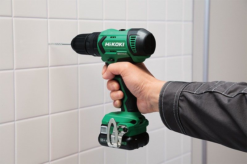 HiKOKI DV12DA Slagborrmaskin 12V (2x2,5ah)