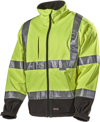 Lbrador Jacka softshell 289P Hivisgul Strl L