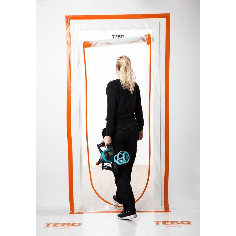 TEBO Blixtlåsdörr "U" Cover