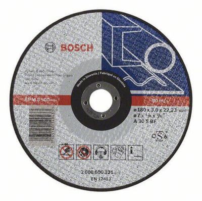 Bosch Kapskiva 180x3mm för Metall - RAK