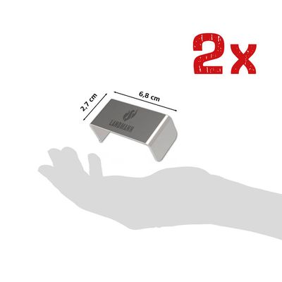 Landmann Magnetisk pappershållare / krokar