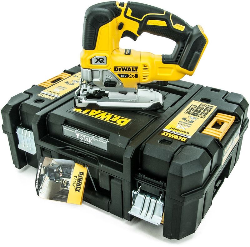 DeWalt DCS334P2 Sticksåg Bygelhandtag T-STAK 18V XR (2x5,0ah)