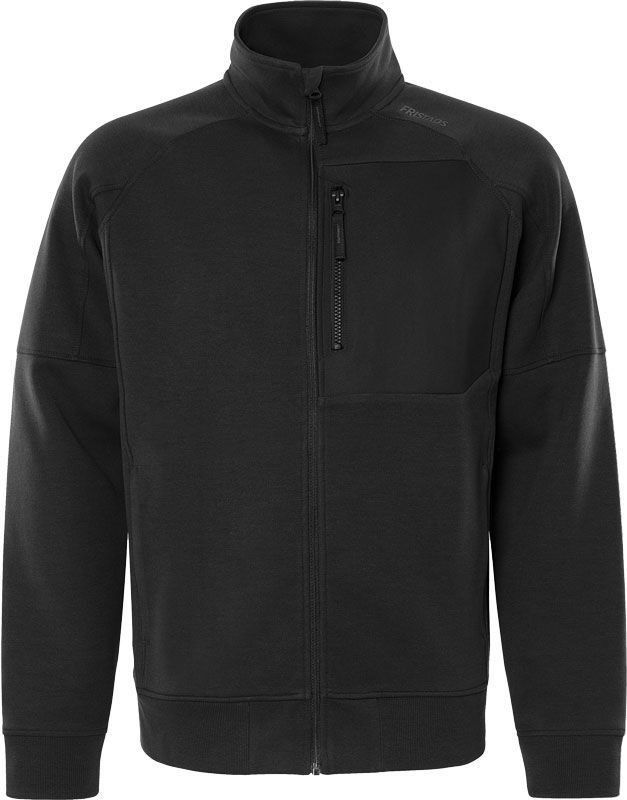 Fristads 7830 GKI Sweatshirt-Jacka Svart