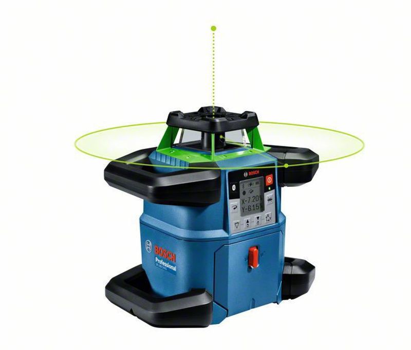 Bosch GRL 650 CHVG Rotationslaser Grön SET (1x4,0ah)