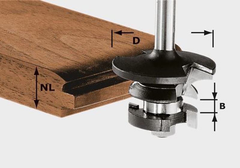 Festool Kontraprofilfräs fjäder HW S8 D43/21 A/KL