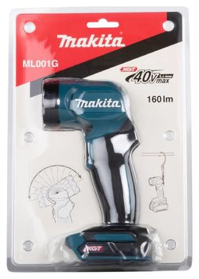 Makita ML001G Ficklampa XGT® 40V 160 lumen (utan batteri)