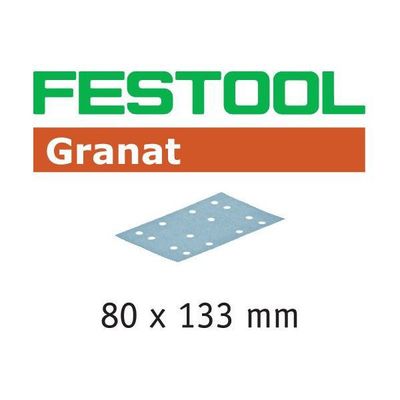 Festool Slippapper STF 80x133 P100 GR/100 Granat