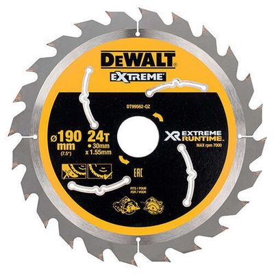 DeWalt DT99562 Sågklinga XR 190mm 24T (Universal)