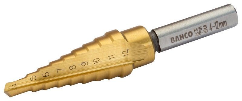 Bahco 228-SET Stegborrsats TITAN 3st 4-35mm