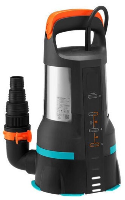Gardena 09049-20 Spillvattenpump 19500 Aquasensor för rent och smutsigt vatten
