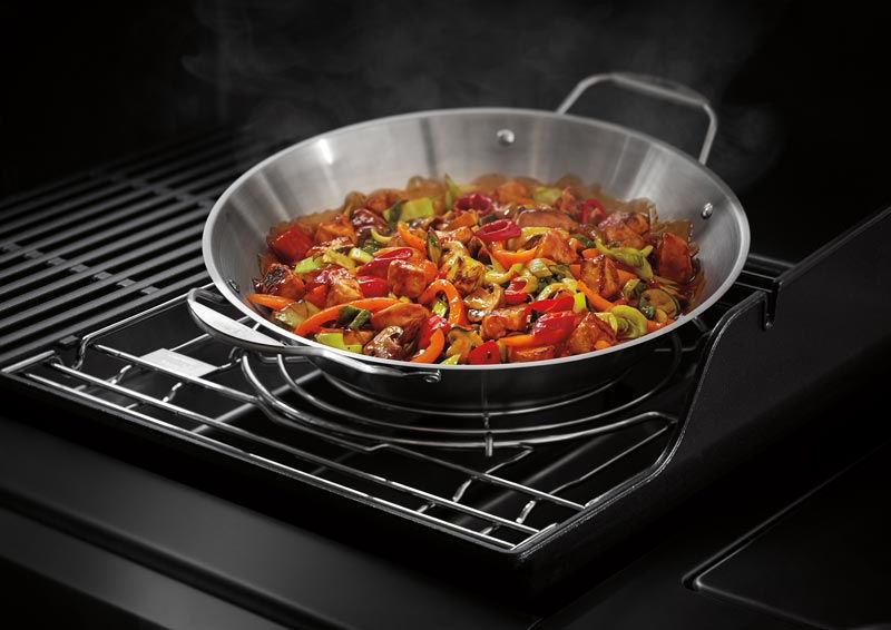 Weber 7684 Crafted Premium Wok och ångset