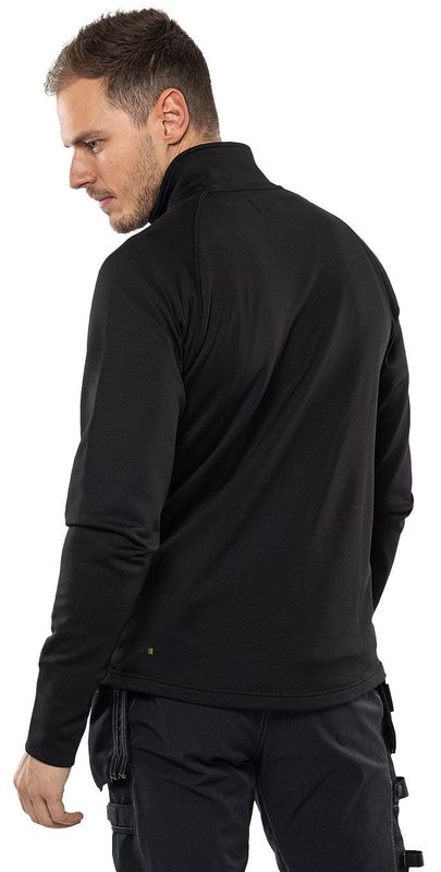 Fristads 4870 GPY Polartech Fleecejacka med Stretch Svart