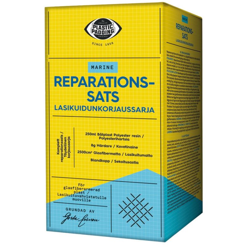 Plastic Padding Reparationssats Plast PP