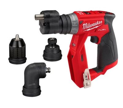 Milwaukee M12 FDDXKIT-0X Borr-/Skruvdragare 12V inkl 3st chuckar (Utan batterier)