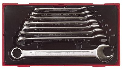 Teng Tools U-ringnyckelsats 5/16"-3/4" TT3592 8-delar
