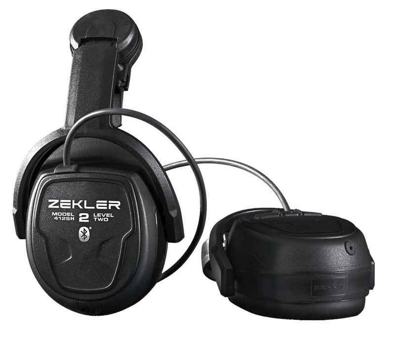 Zekler 412SH Hörselkåpa Hjälmfäste Bluetooth