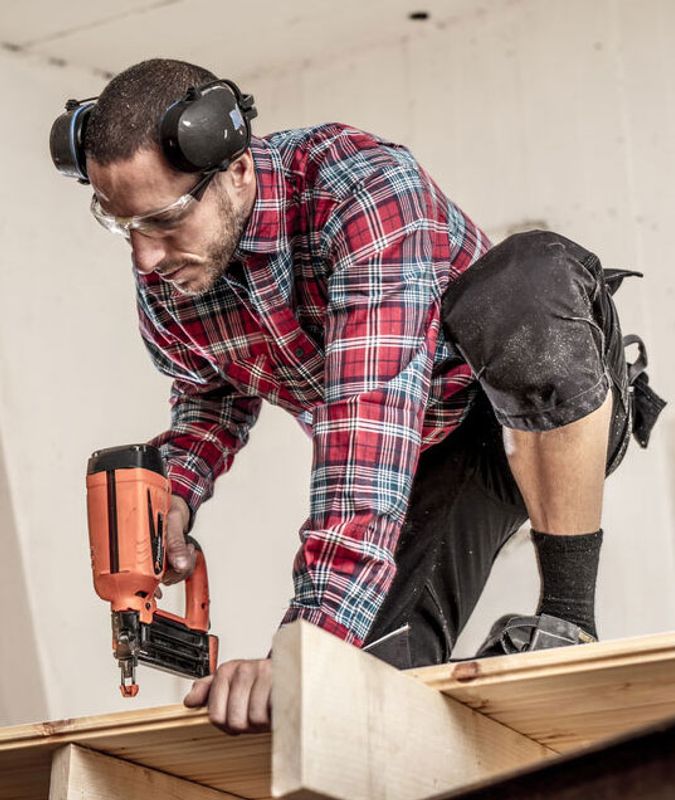 Jobman 5138 flanellskjorta herr i bomull Strl: XL