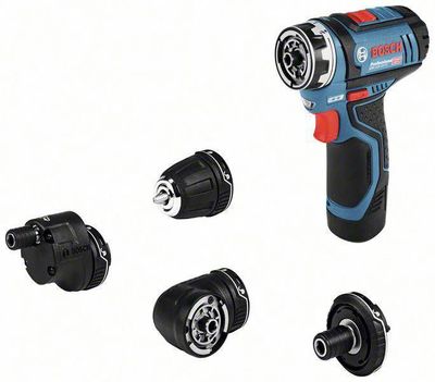 Bosch GSR 12V-35 FC Borr-/Skruvdragare 12V Set (2x3,0ah)