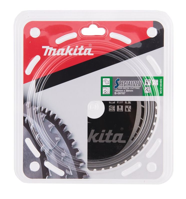 Makita B-09787 Metallkapklinga 185x30x2mm 48T