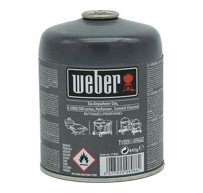 Weber 17846 Portabel Gasolflaska - 445g