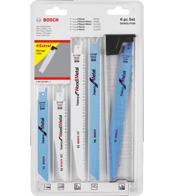 Bosch Tigersågbladssats Demolition SET 6-P