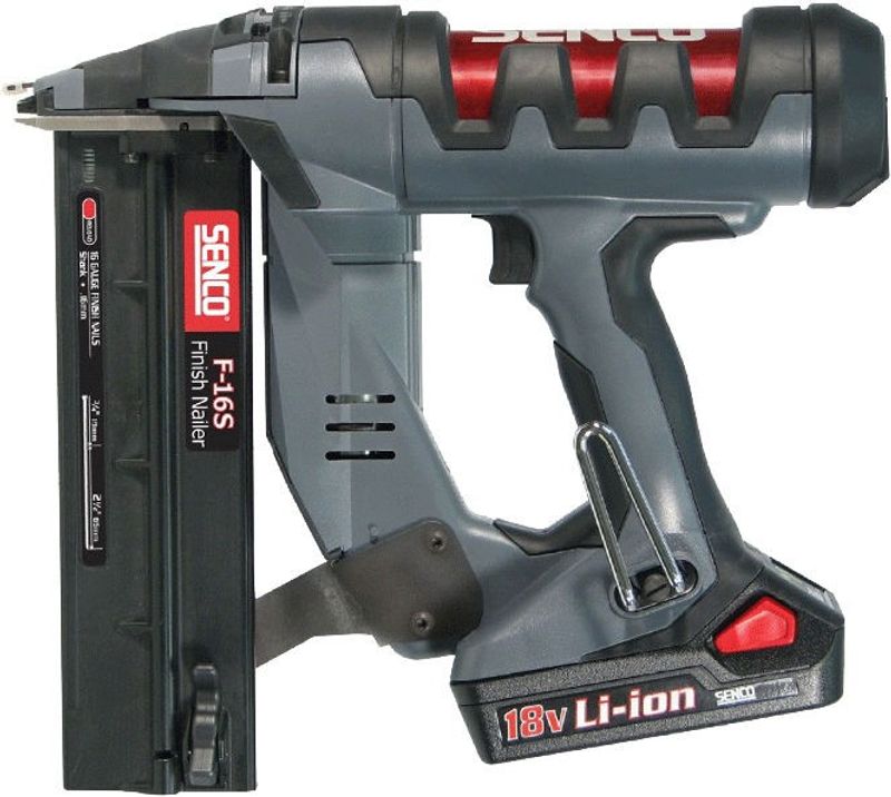 Senco Fusion F16S Dyckertpistol 18V 1,6mm 32-65mm (1x1,5ah)