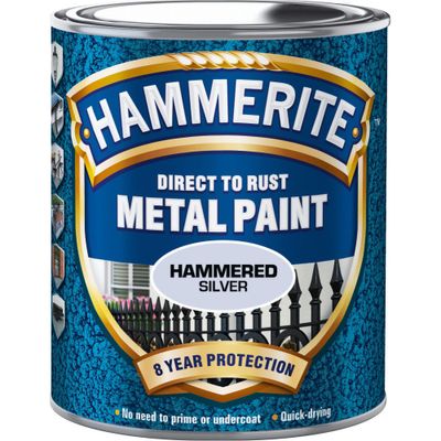 HAMMERITE HAMMARLACK 250ML SILVER