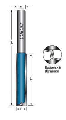 Cobolt Notfräs D=35 L=25 TL=63 S=8