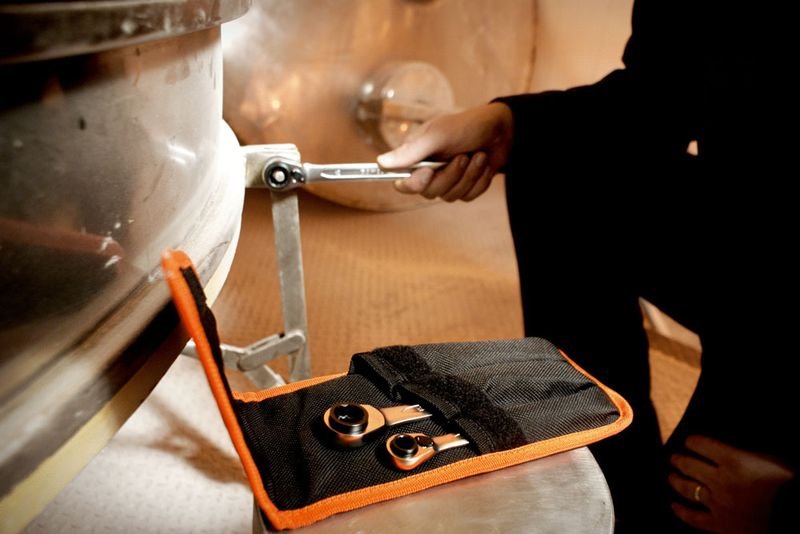 Bahco S4RM/3T spärringnyckelsats i väska