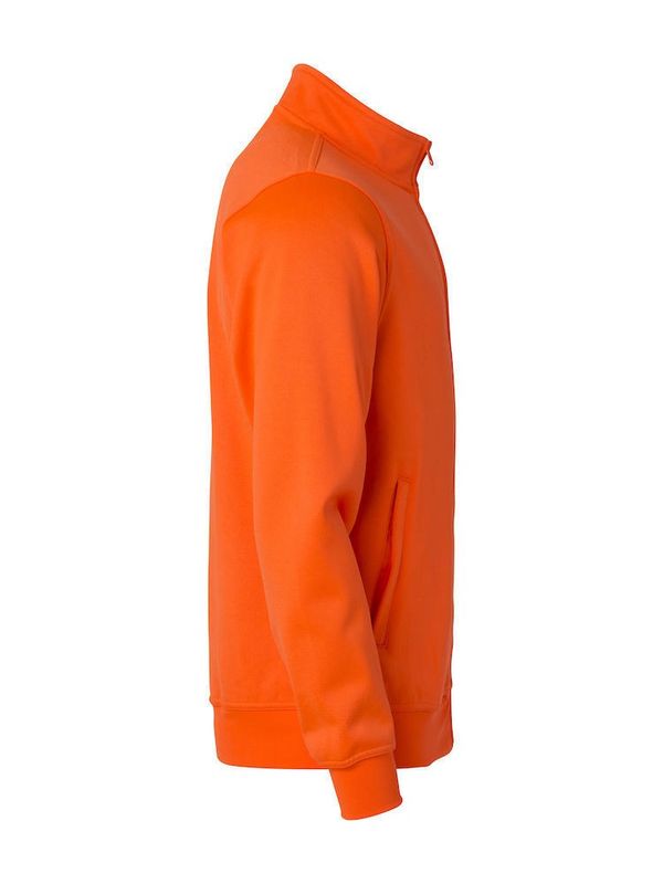 Clique Basic Cardigan Herr Visibility Orange