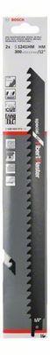 Bosch S1241HM Tigersågblad för Stenmaterial 300mm 2-P