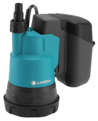 Gardena 14600-20 Dränkbar pump för rent vatten 2000/2 18V P4A Set (2,5Ah batteri + standardladdare)