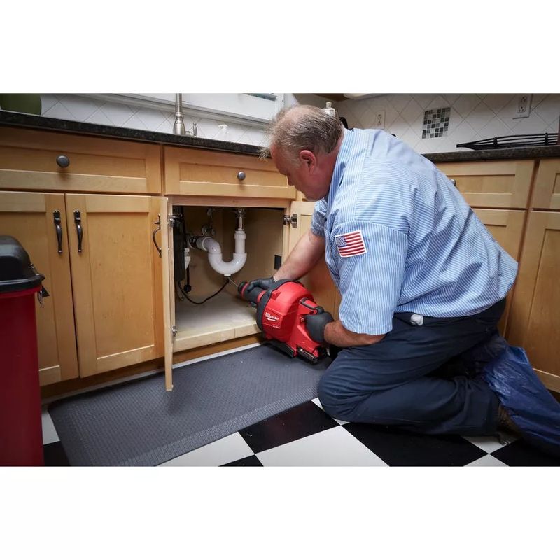 Milwaukee M18 FDCPF8-0C Avloppsrensare 8mm 18V (Utan batterier)