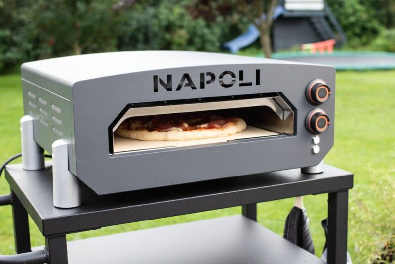 Napoli Elektrisk Pizzaugn 13" 2000W, Antracitgrå