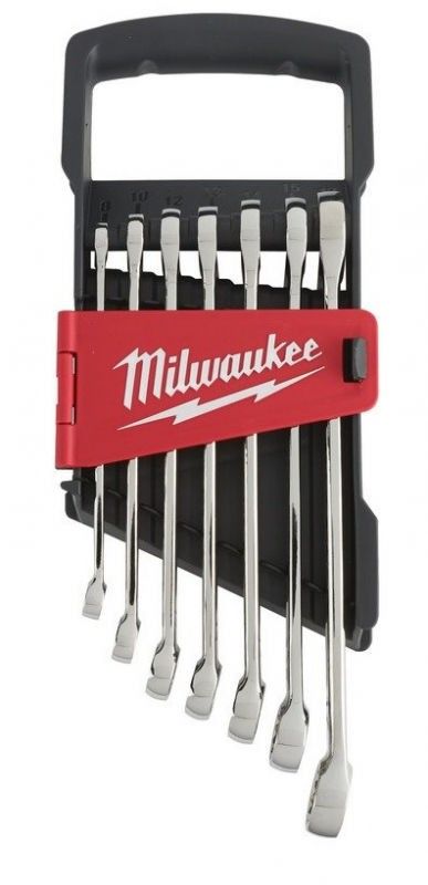 Milwaukee U-Ringnyckelsats 10-17mm 7-delar